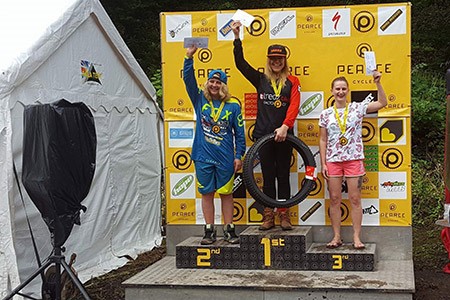 Tredz team rider Lindsay claims 1st on the podium in Rheola